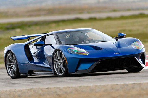 Ford GT - erster Test Ford GT 2017