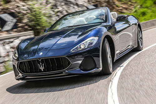 Neues Maserati GranCabrio - erster Test Maserati GranCabrio 2017