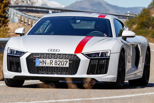 Audi R8 V10 RWS - erster Test Audi R8 RWS 2018