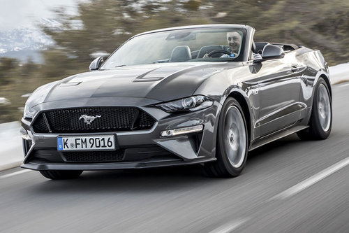 Neuer Ford Mustang GT Convertible - erster Test Ford Mustang Convertible 2018