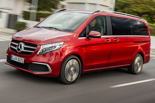Facelift Mercedes V-Klasse - erster Test Mercedes V-Klasse 2019