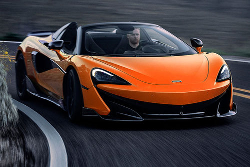 McLaren 600LT Spider - erster Test McLaren 600LT Spider 2019