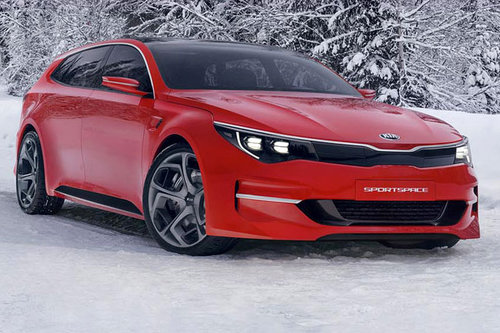Kia-Studie Sportspace in Genf