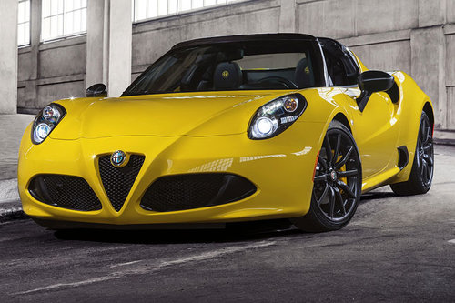 Weltpremiere in Detroit: Alfa 4C Spider