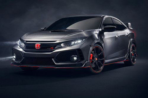 Pariser Autosalon: Honda Civic Type R Prototype Honda Civic Type R 2016