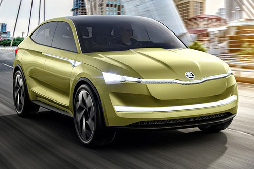 Auto Shanghai: Skoda zeigt Vision E Skoda Vision E Shanghai 2017