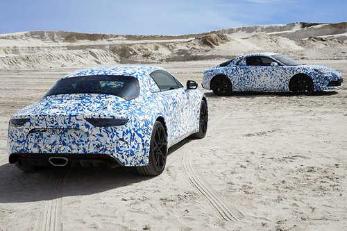 Die neue Alpine: Leichtbau-Sitze Renault Alpine 2017
