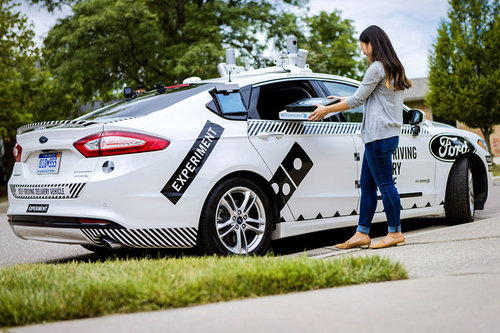 Ford: autonomer Mondeo liefert Pizzas aus