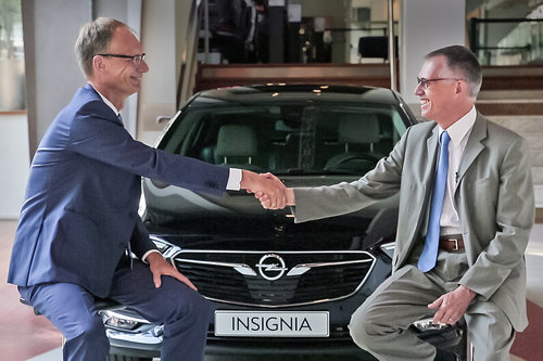 Opel-Verkauf unter Dach und Fach Lohscheller Teves Opel PSA 2017