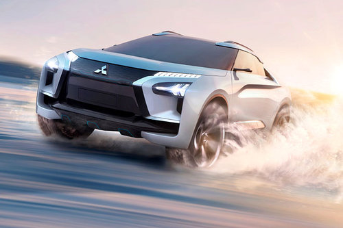 Tokyo Motor Show: Mitsubishi e-Evolution Mitsubishi e-Evolution Concept 2017