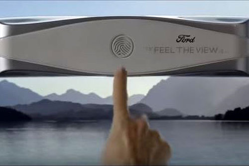 Ford: "Feel the View"-Autofenster für blinde Beifahrer