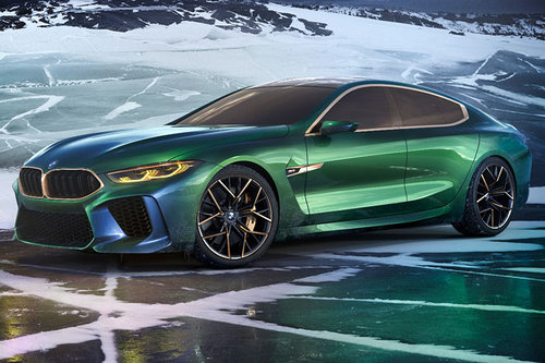 Genfer Autosalon: BMW Concept M8 Gran Coupé BMW M8 Gran Coupé 2018