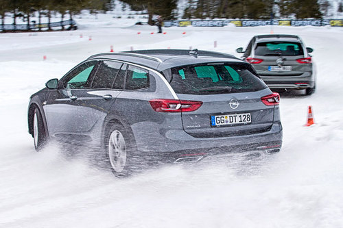 Opel Winter-Fahrtraining im Thomatal