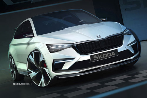 Pariser Autosalon: Skoda Vision RS Skoda Vision RS 2018