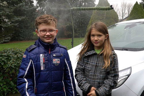 Regenwasser für den Wischwasserbehälter