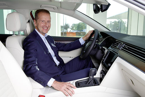 VW-Umbau: neuer Chef, neue Markengruppen Herbert Diess Volkswagen 2018