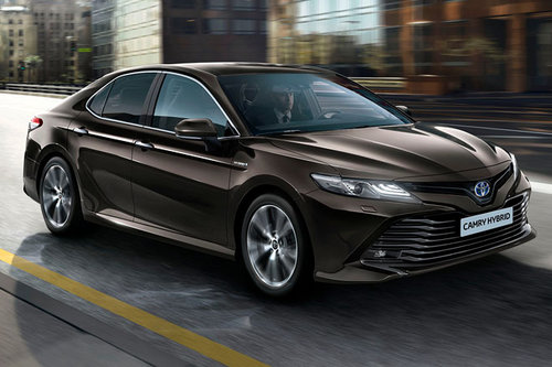 Zurück in Europa: Toyota Camry