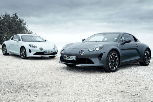 Alpine auf der Vienna Autoshow