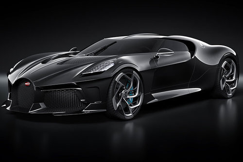 Bugatti-Einzelstück für Cristiano Ronaldo Bugatti La Voiture Noire 2019