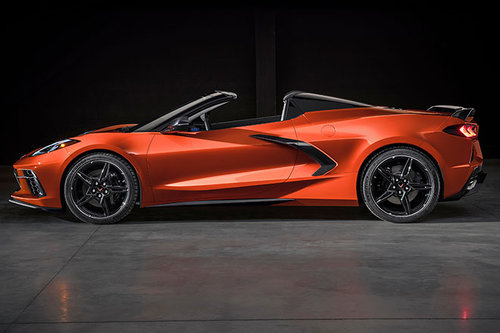 Corvette C8 Stingray als Klappdach-Cabrio
