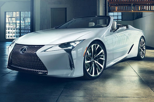Detroit Auto Show: Lexus LC Cabrio Lexus LC Cabrio 2019