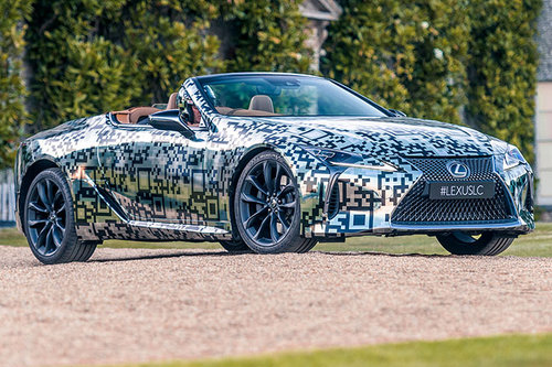 Erstes Foto: neues Lexus LC Cabrio