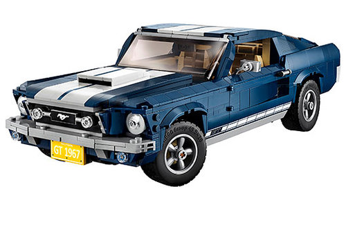 Ford Mustang als Lego-Bausatz