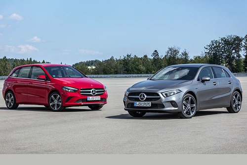 Hybridisiert: Mercedes A 250 e und B 250 e