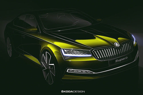 Modellpflege für den Skoda Superb Skoda Superb Modellpflege 2019