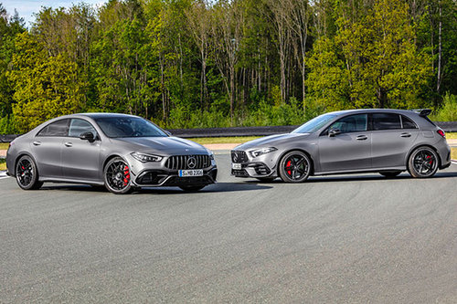 Neu: Mercedes-AMG A 45 und CLA 45