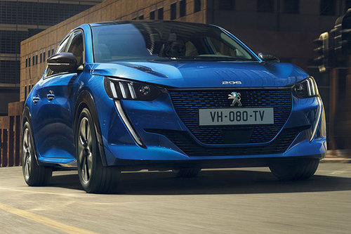 Peugeot e-208 und 508 Hybrid Concept Peugeot e-208 2019