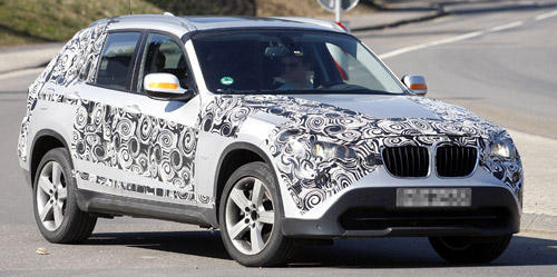 ERWISCHT: BMW X1 auf Testfahrt