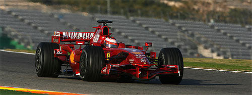 F1 Tests Valencia