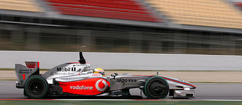 Formel 1-Tests Barcelona
