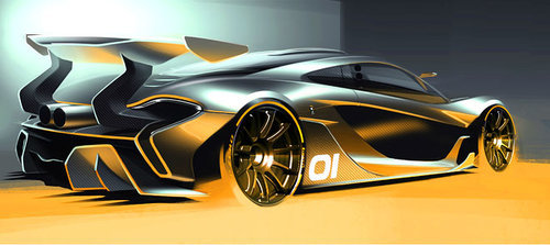 Geschärfter P1: McLaren P1 GTR 