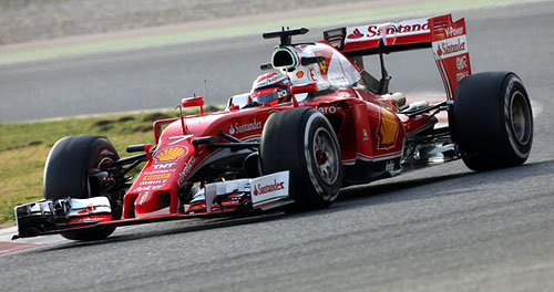F1-Test: Barcelona 1