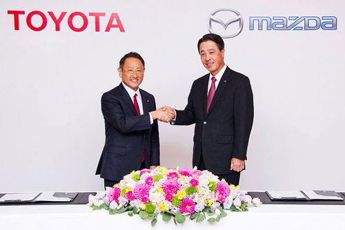 Kooperation: Toyota und Mazda 