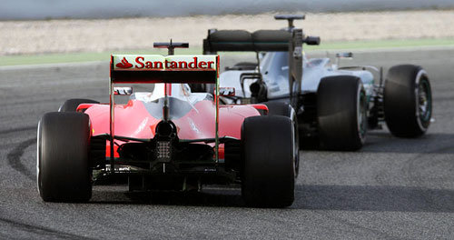 F1-Test: Barcelona 1