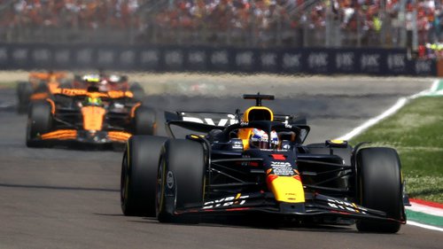Nürburgring, dann Imola Max Verstappen stand bis zur letzten Runde unter Druck von Lando Norris
