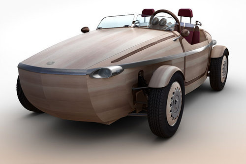Toyota-Studie aus Holz: Setsuna Concept 