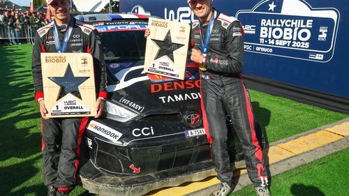 WRC Rallye Chile 2025 Vincent Landais und Sebastien Ogier gewannen die Rallye Chile