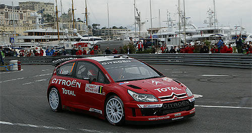 Die Monte Carlo-Rallye 2008