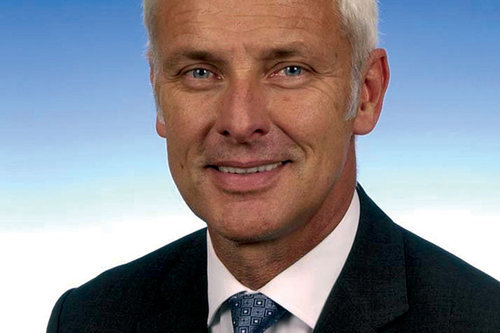 Matthias Müller ist neuer VW-Chef 