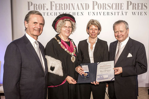 Porsche-Preis für sauberen Diesel Porsche Preis TU Wien 2017