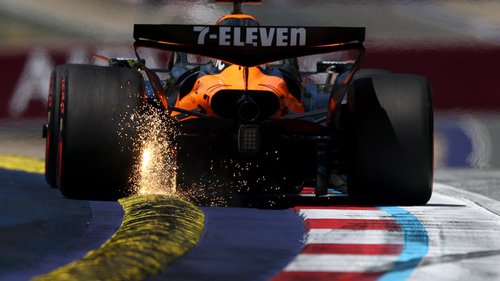 GP von Österreich: Qualifying Lando Norris hatte das Glück auf seiner Seite, war aber auch der schnellste Fahrer