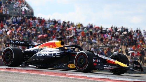 F1 Austin: Sprint-Qualifying Lando Norris im McLaren MCL39 beim Formel-1-Wochenende in Austin 2025