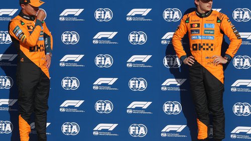 "Norris wird bevorzugt!" Die beiden McLaren-Fahrer Lando Norris und Oscar Piastri in Monza 2025