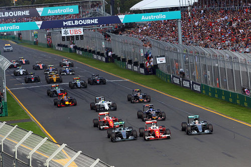 Formel-1-Teams 2017 Formel 1 Melbourne Australien Start 2016