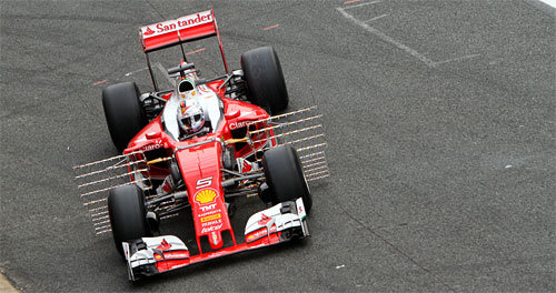 F1-Test: Barcelona 1