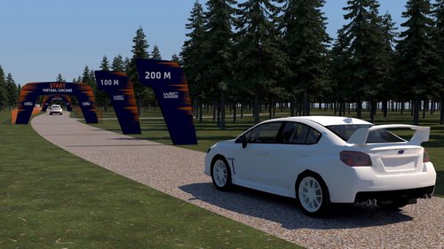 Erstmals virtuelle Schikanen So sieht die virtuelle Schikane in der WRC aus